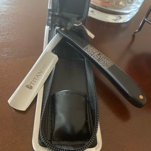 Clean cut shaving barber razor